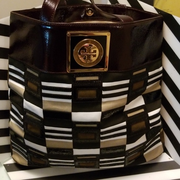 Tory Burch Handbags - Tory Burch Colorblock Tote